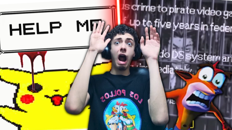 Les écrans d'anti-piratage sur les jeux Nintendo